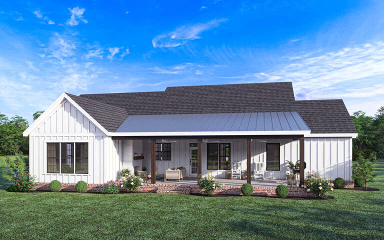 Modern Farmhouse Plan: 2,405 Square Feet, 4 Bedrooms, 3.5 Bathrooms ...