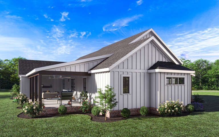 Modern Farmhouse Plan: 2,405 Square Feet, 4 Bedrooms, 3.5 Bathrooms ...