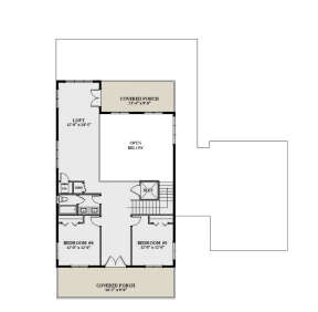 Coastal Plan: 3,478 Square Feet, 5 Bedrooms, 3.5 Bathrooms - 6849-00142