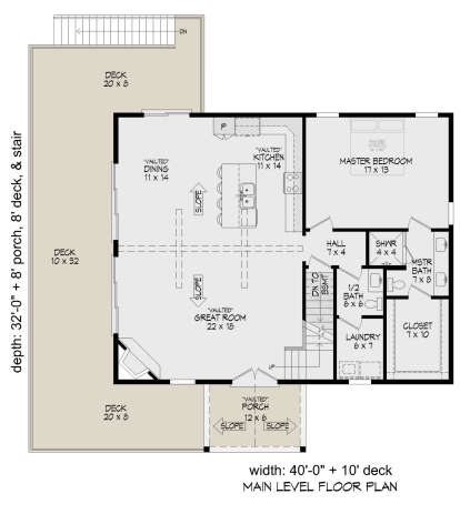 Main Floor  for House Plan #940-00813