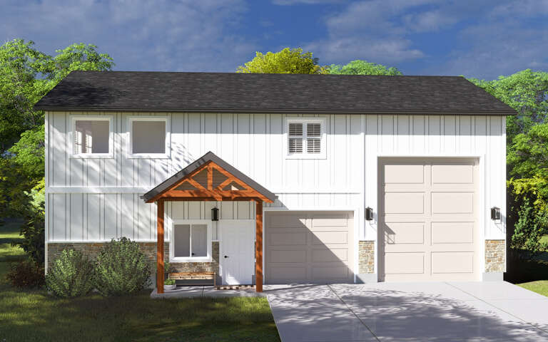 House Plan House Plan #29415 Front Elevation 