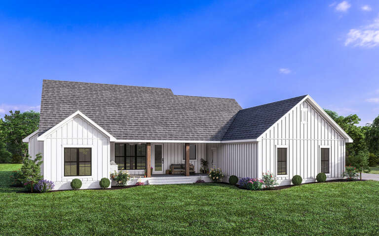 Modern Farmhouse Plan: 2,194 Square Feet, 4 Bedrooms, 2.5 Bathrooms ...