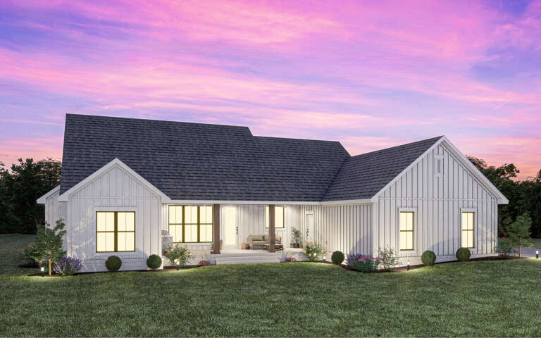 Modern Farmhouse Plan: 2,194 Square Feet, 4 Bedrooms, 2.5 Bathrooms ...