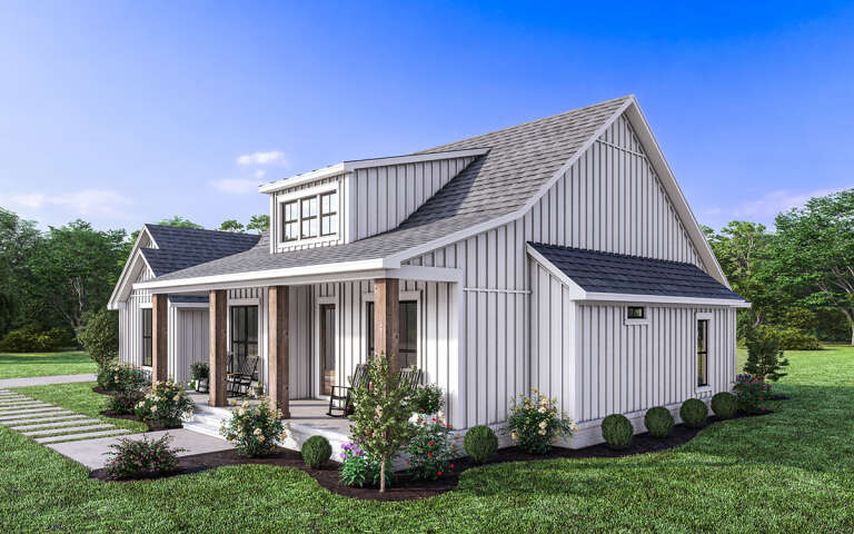 Modern Farmhouse Plan: 2,194 Square Feet, 4 Bedrooms, 2.5 Bathrooms ...