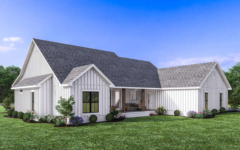 Modern Farmhouse Plan: 2,194 Square Feet, 4 Bedrooms, 2.5 Bathrooms ...