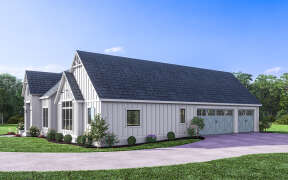 Modern Farmhouse Plan: 2,377 Square Feet, 4 Bedrooms, 2.5 Bathrooms ...