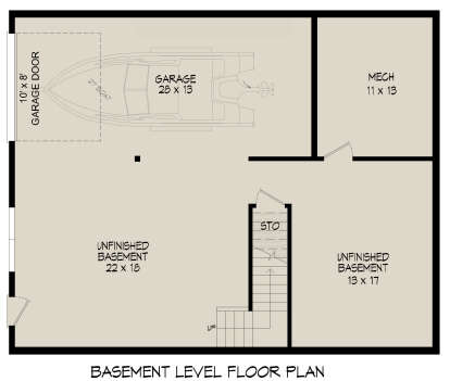Basement for House Plan #940-00836