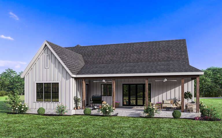 Modern Farmhouse Plan: 2,103 Square Feet, 3-4 Bedrooms, 2 Bathrooms ...