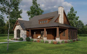 Craftsman Plan: 2,637 Square Feet, 3 Bedrooms, 2.5 Bathrooms - 8318-00354