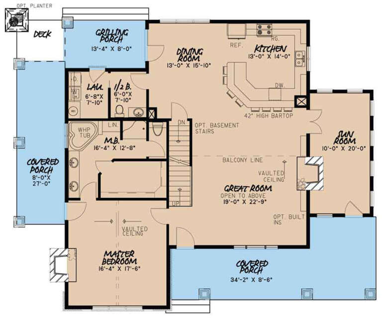 House Plan House Plan #29513 Drawing 1
