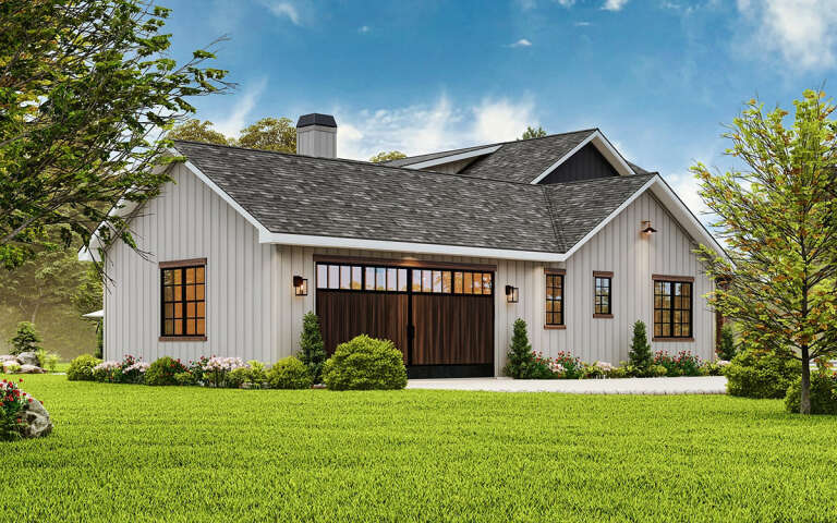 Modern Farmhouse Plan: 2,459 Square Feet, 4 Bedrooms, 3.5 Bathrooms ...