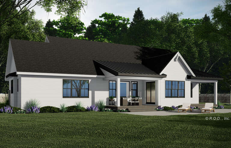 Modern Farmhouse Plan: 2,176 Square Feet, 2 Bedrooms, 2.5 Bathrooms ...