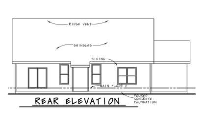 Craftsman House Plan #402-01806 Elevation Photo