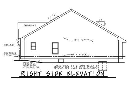Craftsman House Plan #402-01806 Elevation Photo