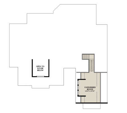 Bonus Room for House Plan #6849-00151