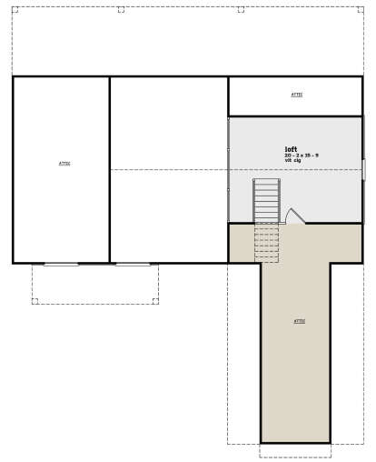 Second Floor for House Plan #7174-00015