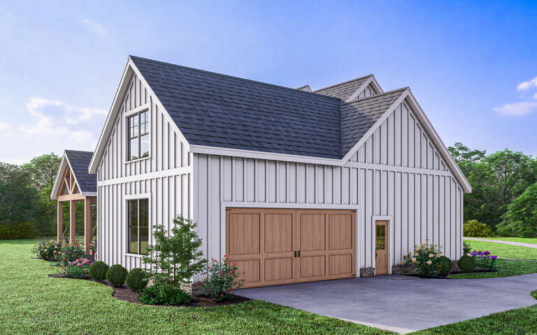 Modern Farmhouse Plan: 1,937 Square Feet, 3-4 Bedrooms, 2 Bathrooms ...