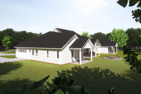 Farmhouse Plan: 4,952 Square Feet, 6 Bedrooms, 4.5 Bathrooms - 4848-00393