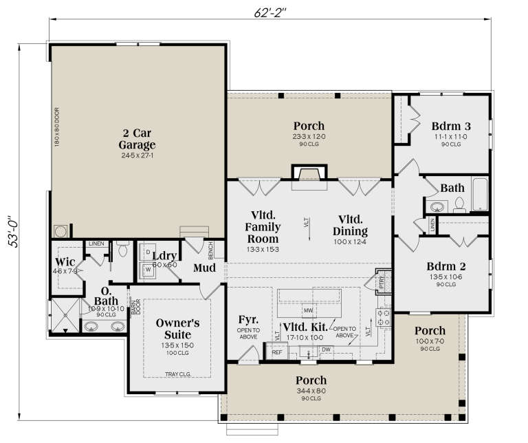 House Plan House Plan #29724 Drawing 1