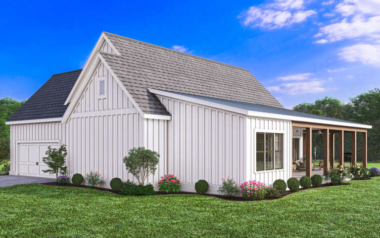 Modern Farmhouse Plan: 2,095 Square Feet, 3-4 Bedrooms, 2 Bathrooms ...