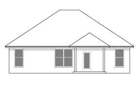 Ranch Plan: 1,279 Square Feet, 3 Bedrooms, 2 Bathrooms - 677-00021