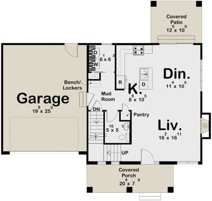 Main Floor  for House Plan #963-00839