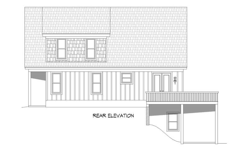 Craftsman Plan: 1,770 Square Feet, 3-4 Bedrooms, 2.5 Bathrooms - 940-00898