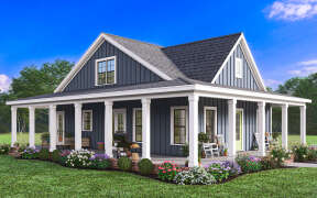 Modern Farmhouse Plan: 1,669 Square Feet, 2-3 Bedrooms, 2 Bathrooms ...