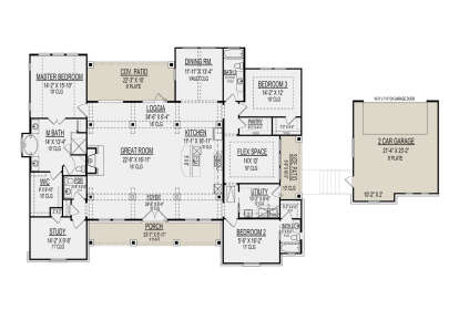 Main Floor  for House Plan #9300-00008