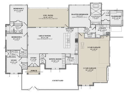 Main Floor  for House Plan #9300-00010