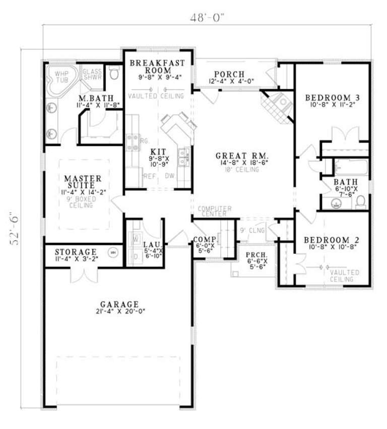 House Plan House Plan #2988 Drawing 1