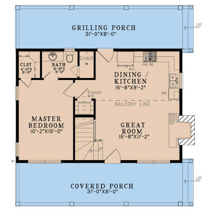 Main Floor  for House Plan #8318-00366
