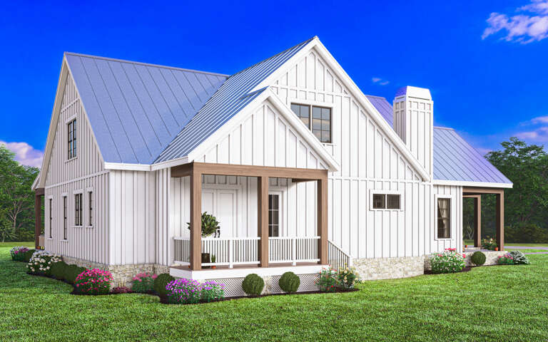 Modern Farmhouse Plan: 2,172 Square Feet, 3-4 Bedrooms, 2.5 Bathrooms ...