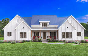 Modern Farmhouse Plan: 2,324 Square Feet, 3 Bedrooms, 2.5 Bathrooms ...