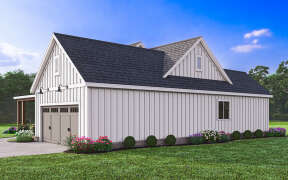 Modern Farmhouse Plan: 1,897 Square Feet, 3 Bedrooms, 2 Bathrooms - 009 ...