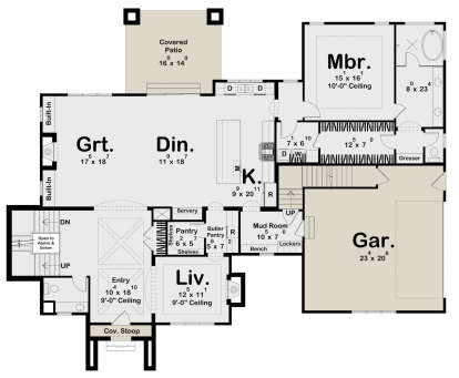 Main Floor  for House Plan #963-00852