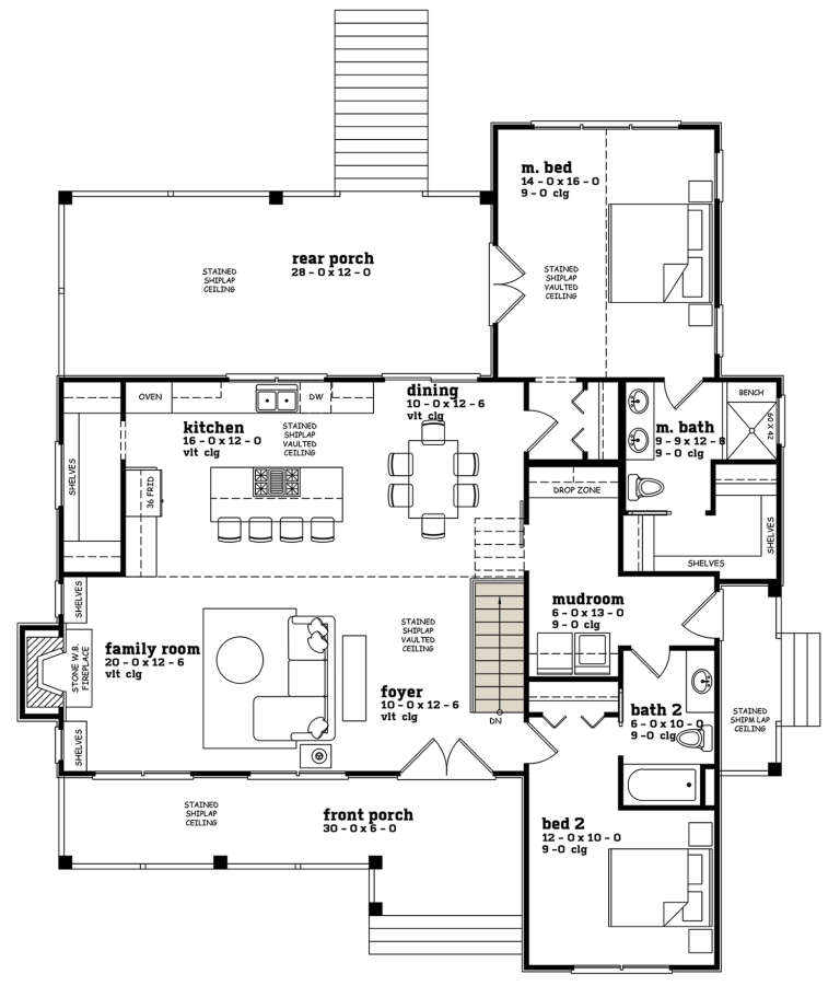 House Plan House Plan #29966 Drawing 2