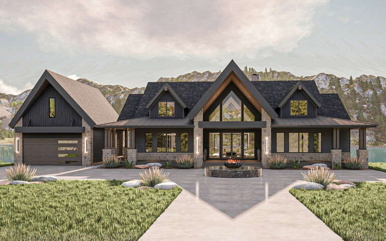 House Plan House Plan #29977 Front Elevation 