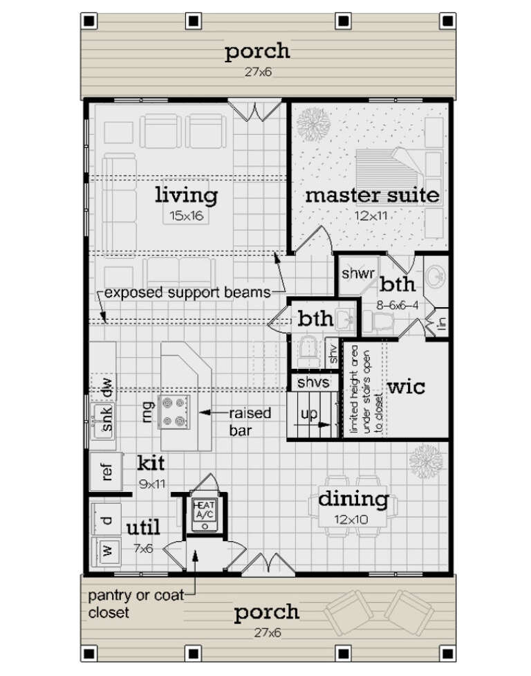 House Plan House Plan #29979 Drawing 1