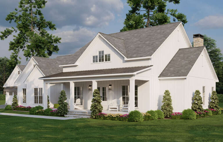 Modern Farmhouse Plan: 2,200 Square Feet, 3 Bedrooms, 2.5 Bathrooms ...