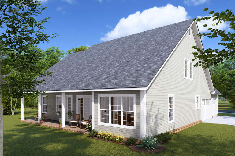 Modern Farmhouse Plan: 2,992 Square Feet, 4 Bedrooms, 3.5 Bathrooms ...