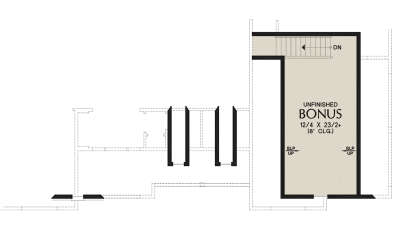 Bonus Room for House Plan #2559-01011