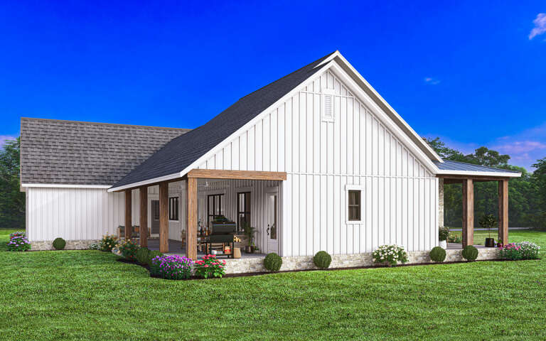 Modern Farmhouse Plan: 2,278 Square Feet, 3 Bedrooms, 3.5 Bathrooms ...