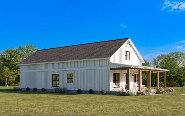 2 floor barn house