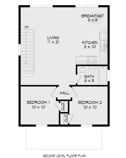 Second Floor for House Plan #940-00918