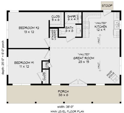 Main Floor  for House Plan #940-00922