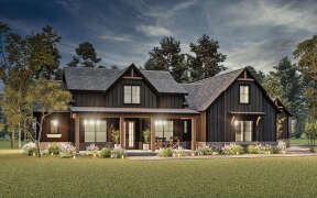 Modern Farmhouse Plan: 2,764 Square Feet, 4 Bedrooms, 3.5 Bathrooms ...