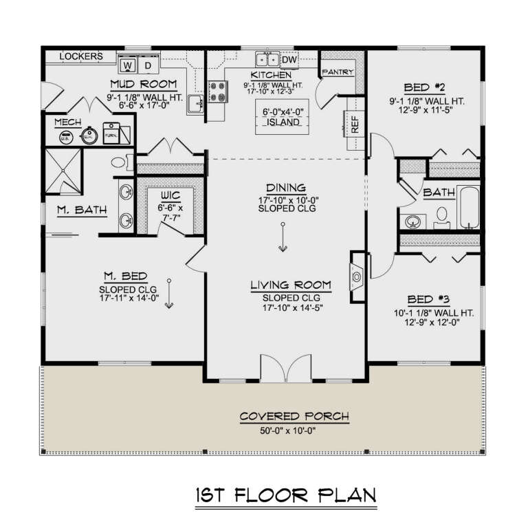 House Plan House Plan #30103 Drawing 1