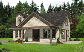 Cottage Plan: 1,435 Square Feet, 1 Bedroom, 2 Bathrooms - 940-00945