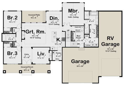 Main Floor  for House Plan #963-00862
